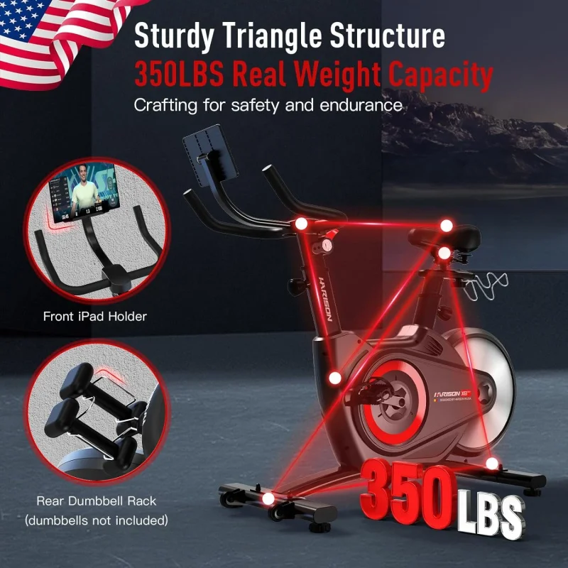 HARISON Magnetic Exercise Bike 5