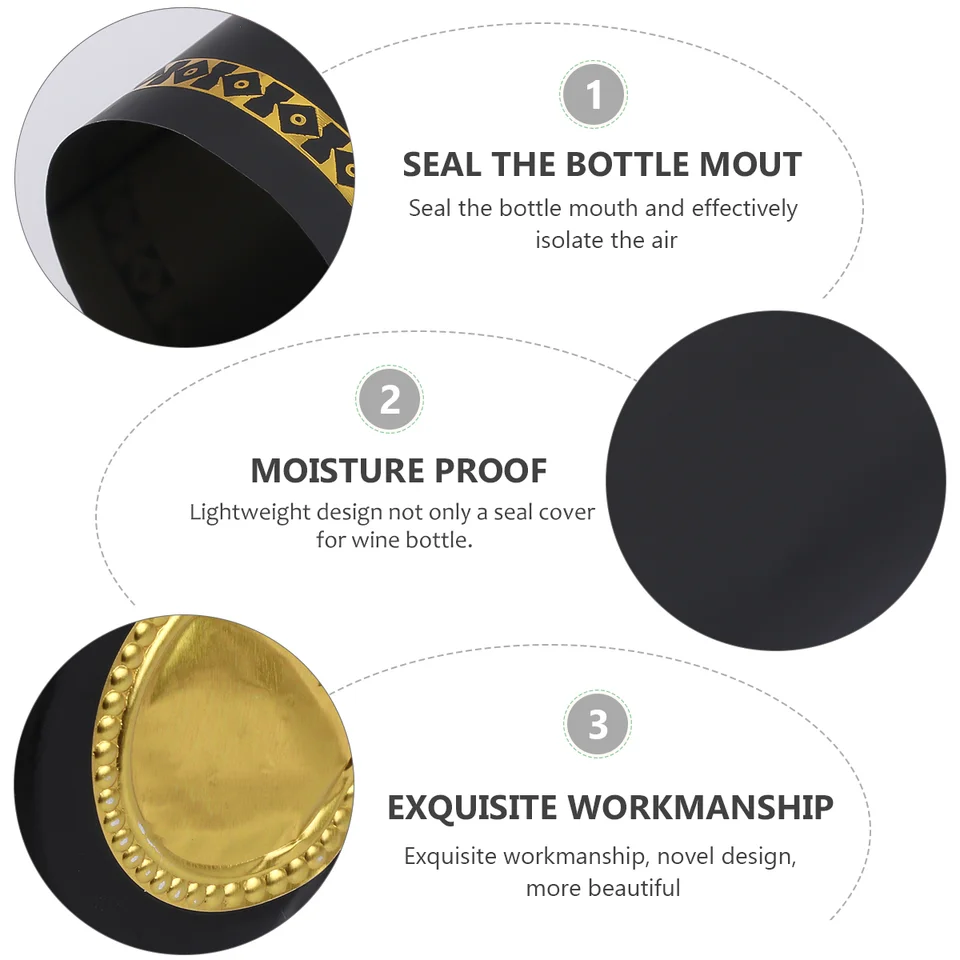 6 Tappi Per Vino Sottovuoto In Acciaio Inox E Silicone - Sigillanti Per Bottiglie Di Vino E Whisky