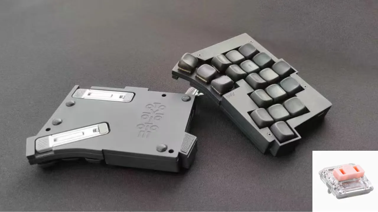 Totem キーボード 無線 ZMK 赤軸 自作 Totem キーボード 無線 ZMK 赤軸 自作 TOTEM(自作キーボード)を