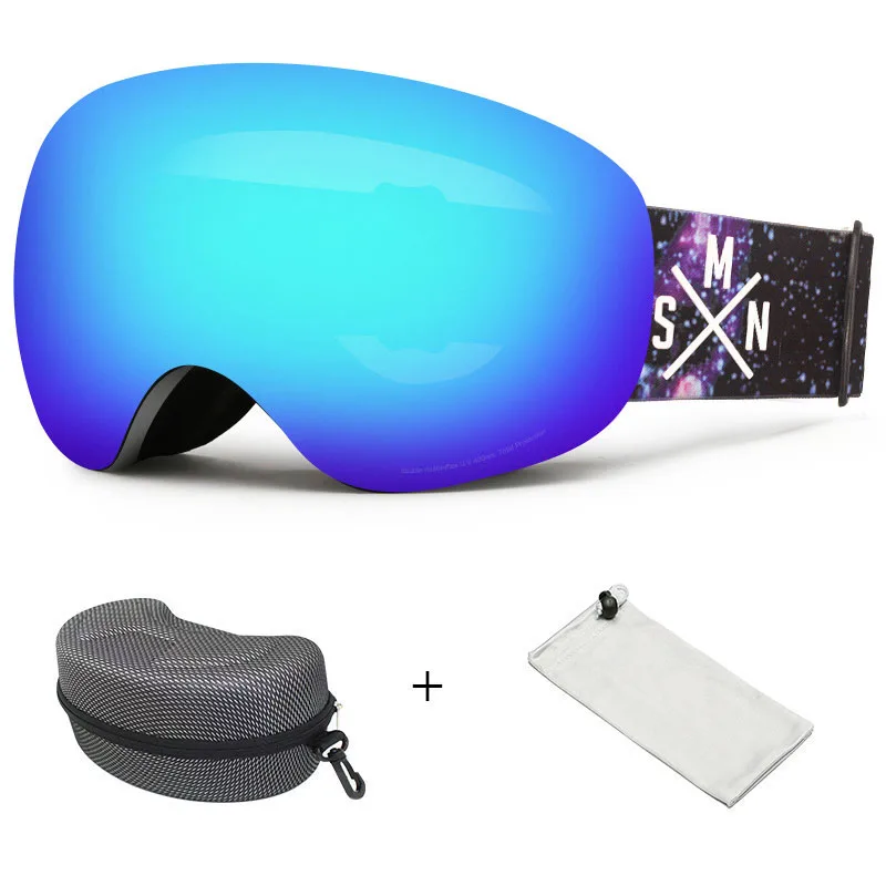 

2024 Sports Ski Mask Men Outdoor Protective Women Snow Glasses Double Layer Anti-fog Femlale Snow Eyewear Snowboard Goggles