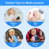 1PC Silicone Baby Teething Toys Keyboard Shape Teether Toy BPA Free Silicone Teething Chewing Toy Sensory Keyboard Teethers Toys 5