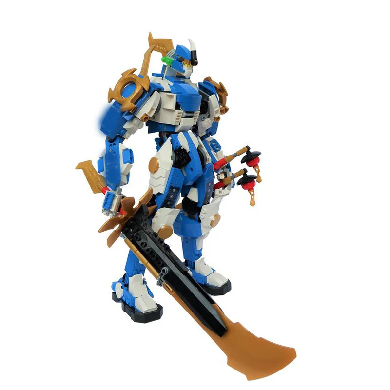 

MOC Game Series Storm Technology Combat Robot DIY Creative Puzzle Children's Toy Gifts, Collection Decoration