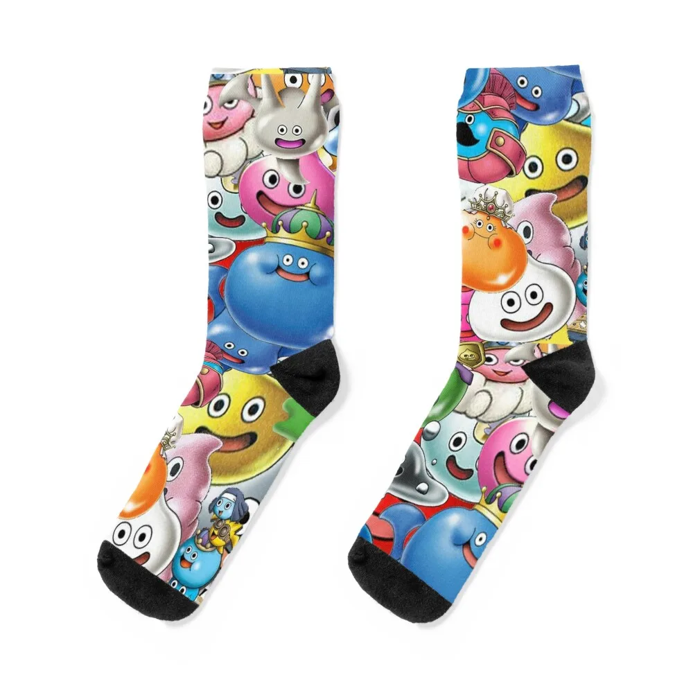 

Dragon Quest Slimes Socks sport essential cartoon Socks Men's Women's