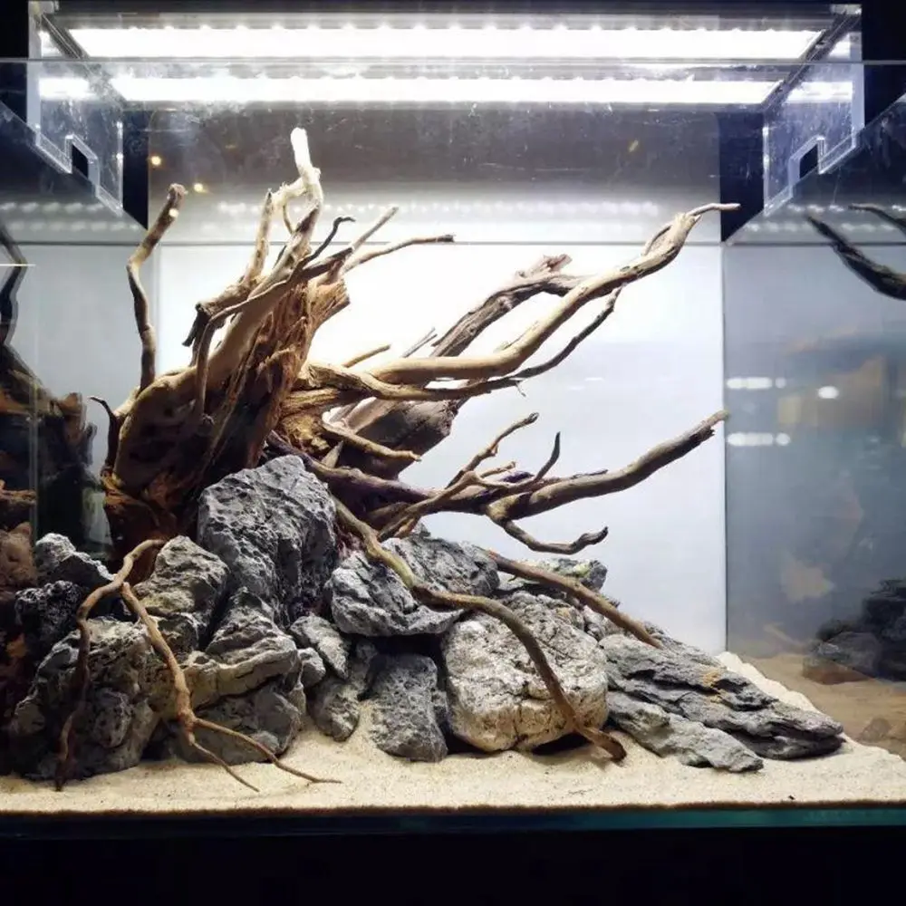 Title 1, 1 Pcs Natural Tree Trunk Aquarium Decoration Wo...