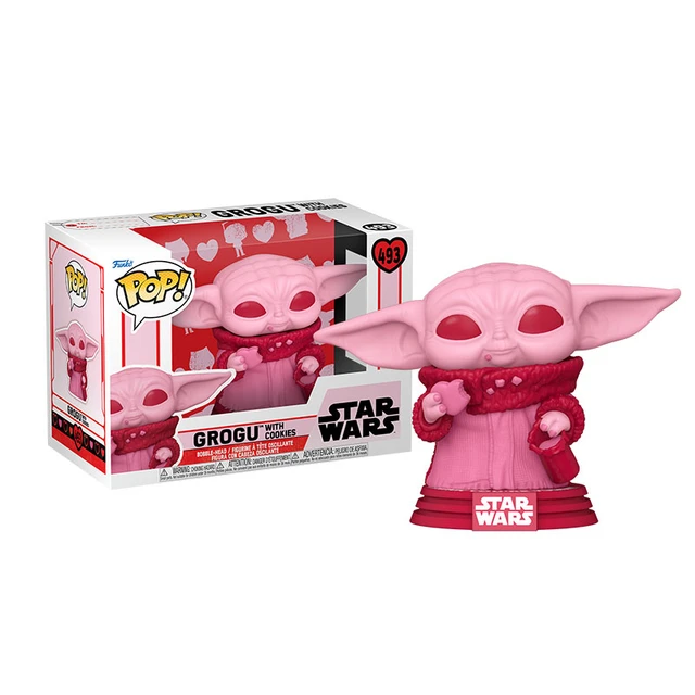 Funko – figurine Pop Grogu avec biscuits, cadeau original de la saint- valentin, Star Wars, 493 - AliExpress