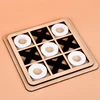 Parent-Child Interaction Wooden Board Game XO Tic Tac Toe Chess Funny Developing Intelligent Educational Toy Puzzles 3