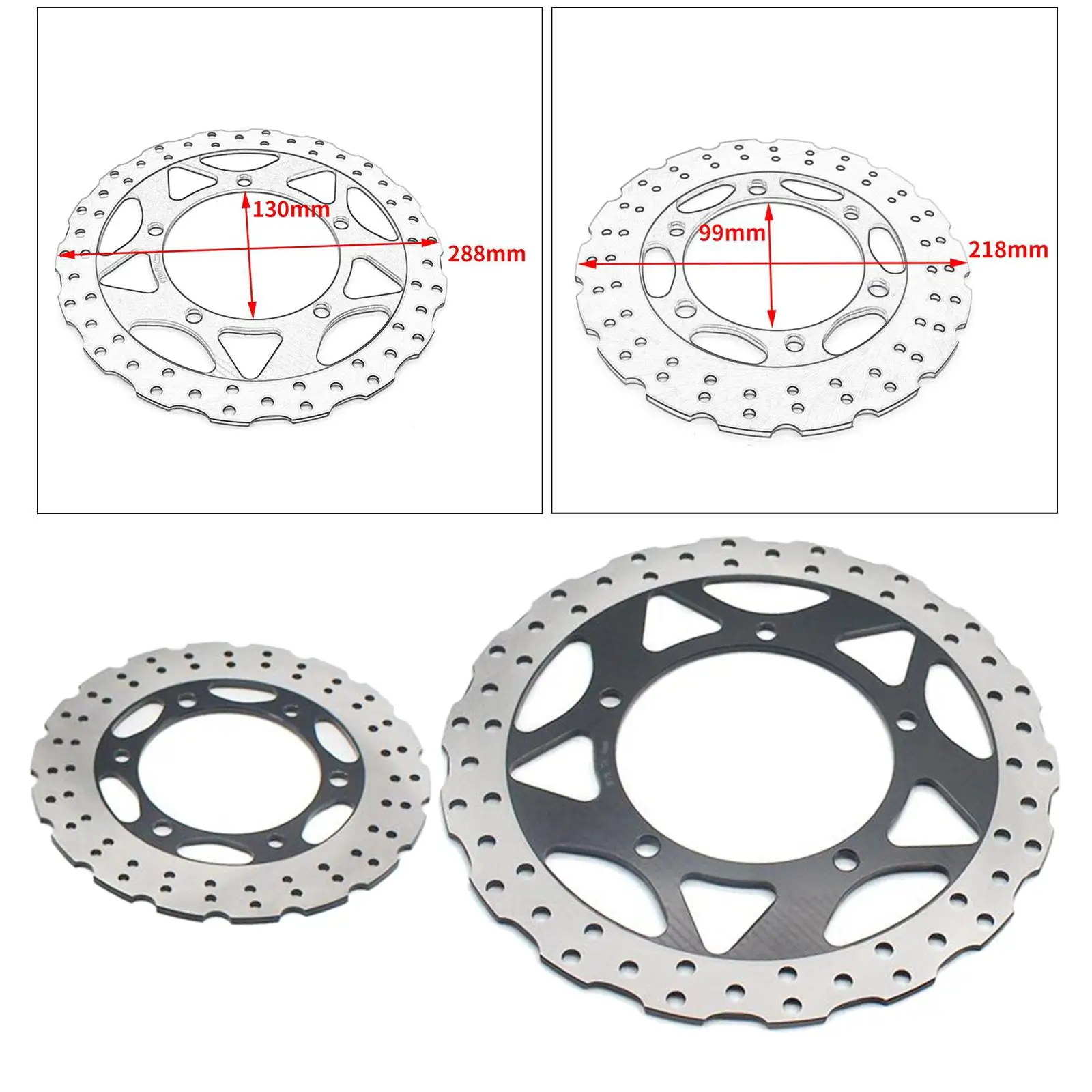 Rear / Front Wheel Brake Disc Rotor for Kawasaki 250cc Z 250 SL ABS 2013-up 300cc 300 (EX300) ABS non-ABS 2013-up