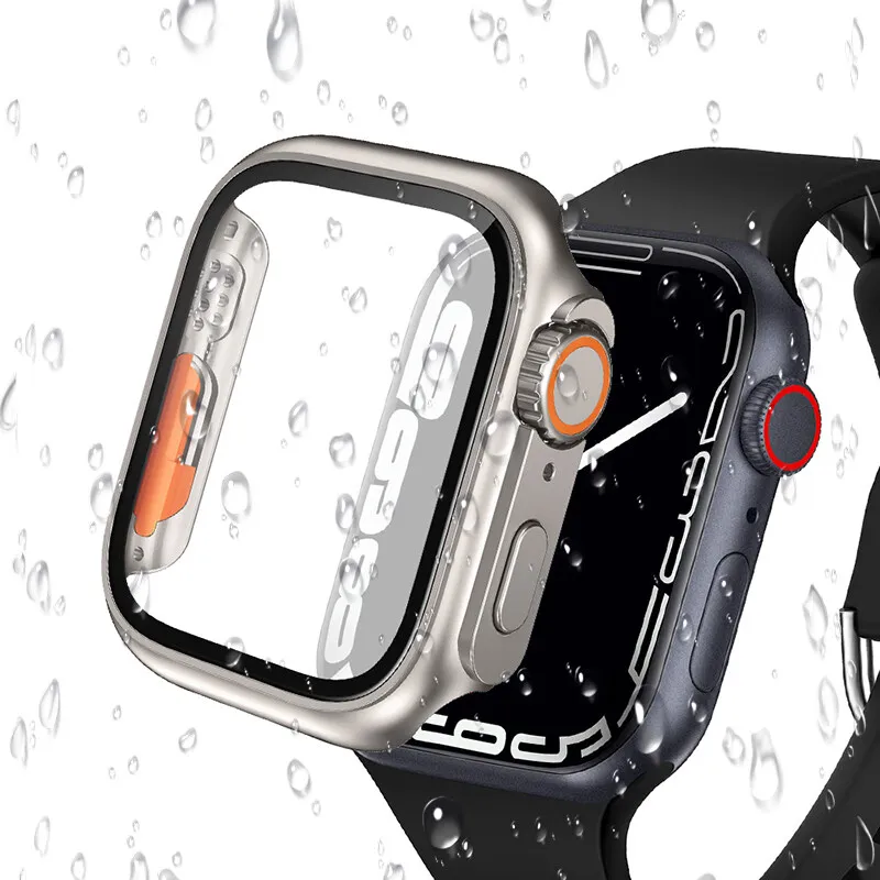 Ultra Bumper Glass+Case for Apple Watch - Full Screen Protector Cover