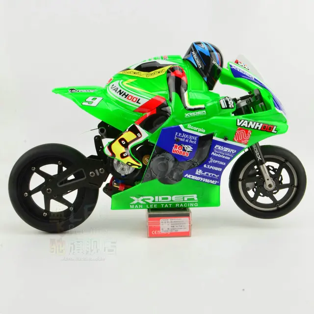 X-Rider 1:5 Scorpio RC Motorcycle MOTO GP Fiberglass CNC Metal Frame Classic Model Scooter with Disc Brake 2