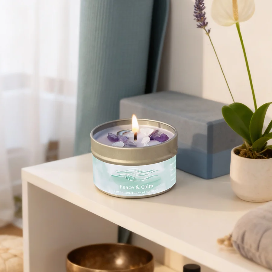 Law of Attraction Peace Ritual Candle