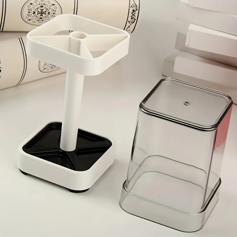 Modern Wall Mounted Toothbrush Holder Set with Cup