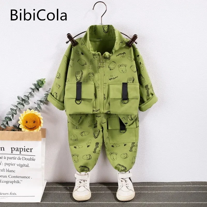 

Infant Baby Spring Clothing Sets Winter Toddler Boys Girls Long Sleeve Sweatshirt + Pants 2pcs Suit Kids Sport Clothes Set