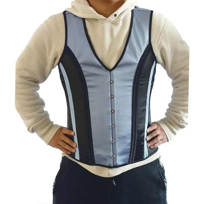 Mens Corset Top Shapewear Waist Trainer Body Shaper Underwears Blusas Fitness Jacket Corsets Men Clothes Fajas