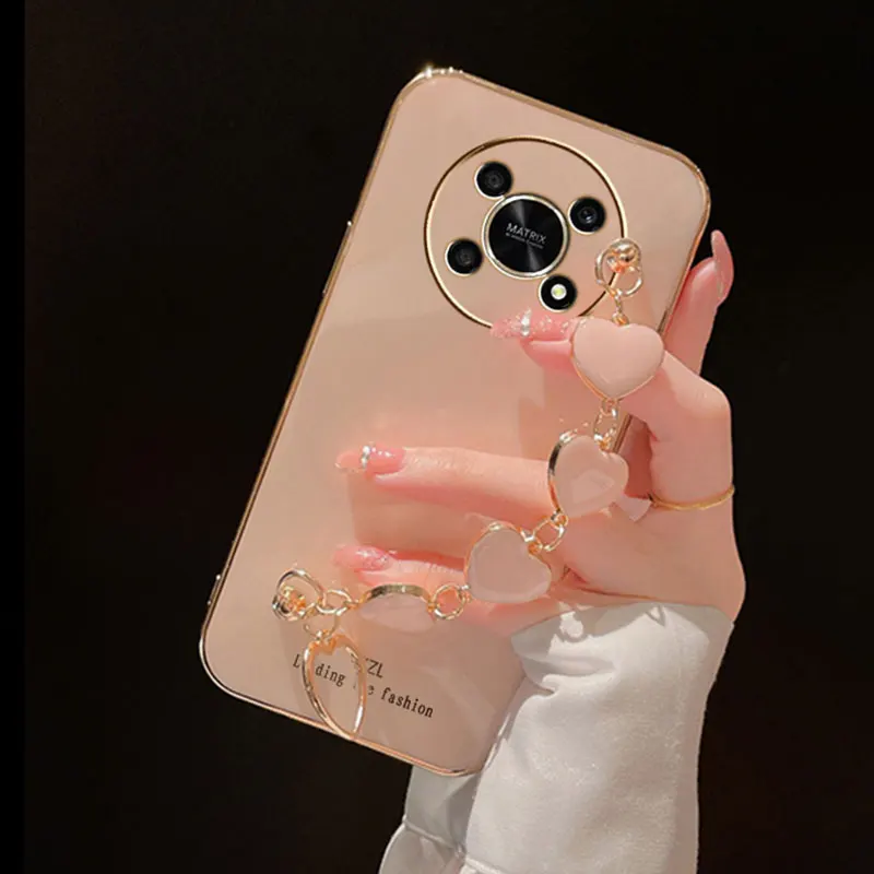 Nuova Custodia Per Bracciale Di Lusso Per Custodia In Silicone Honor X9 5G Per Custodia Honor X8 Honorx9 5G Honor X9A X8 5G Cover