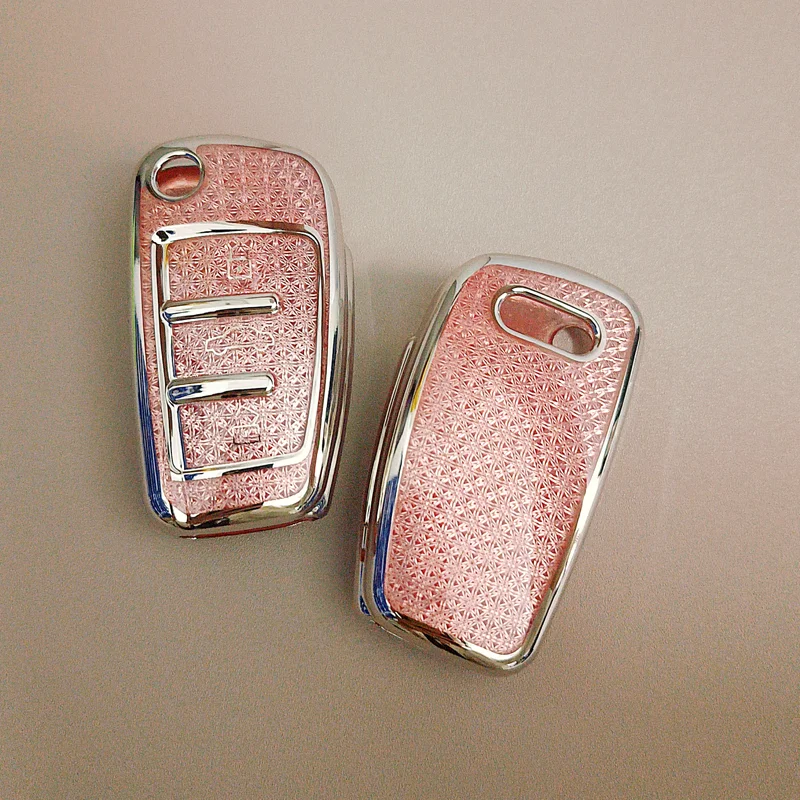 Premium Remote Flip Car Key Case Cover Fob