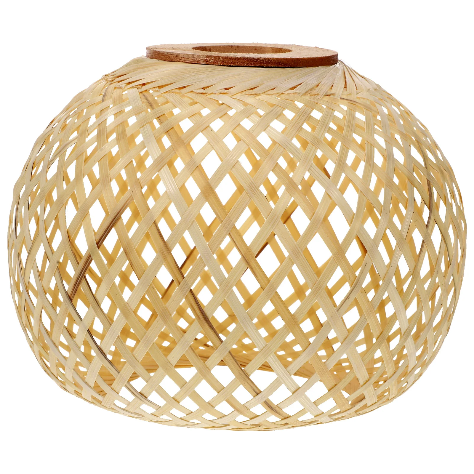 

Lamp Shade Light Shades Pendant Bamboo Woven Cover Lampshade Ceiling Hanging Rattan Wicker Rustic Chandelier Lampshades