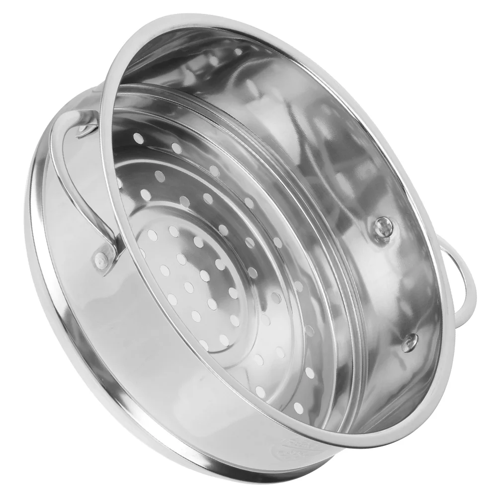

Stainless Steel Steamer Cooking for Vegetable Thicken Food Cookware Kitchen Tool Multi-Function Basket