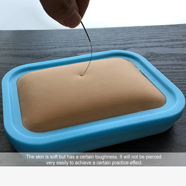 Acupuncture Skill Practice Skin Model Acupuncture Learning Skin Model Skin Suture Practice Pad for Surgery Simulation Training 6