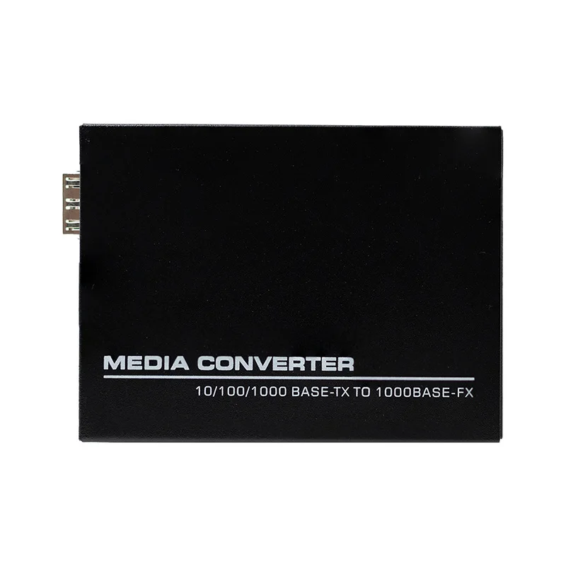 Saikiot SFP Media Converter 10/100/1000 Base Media Converter Fiber Optic 10/100/1000