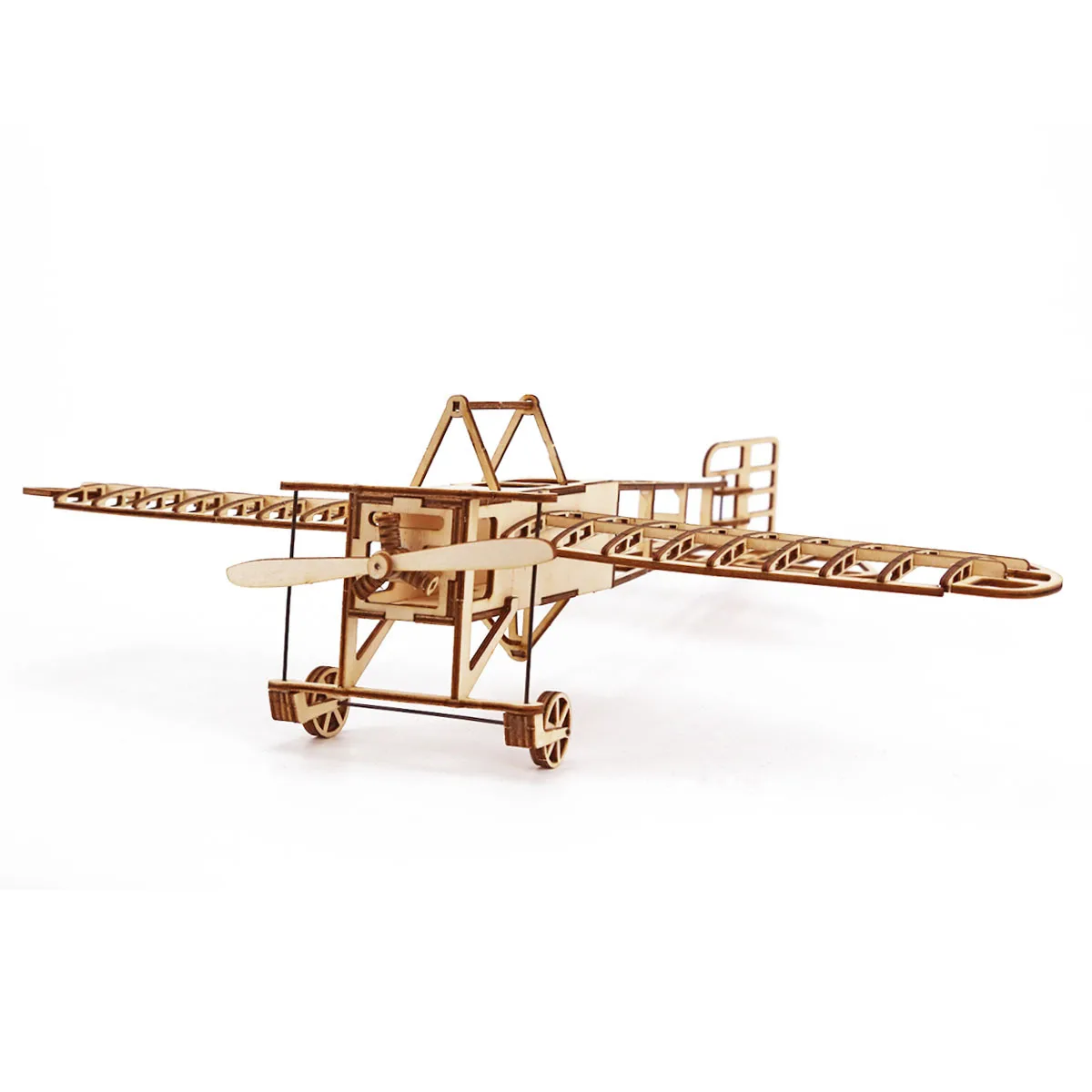 1:72 DIY Holz Breriot Flugzeug Puzzles Zeichnung Spielzeug für Erwachsene Teenager Bausteine Bau Modell Set 3D Retro Flugzeug Geschenk – Detail 9