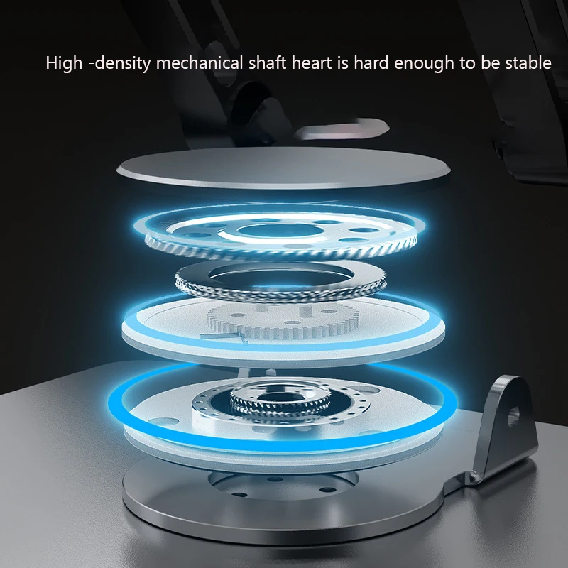 360&deg; Rotating Laptop Stand Base Height Adjustable Aluminum Foldable Notebook Stand For MacBook All Laptops For Home Office Work laptop stand laptop riser stand laptop mount