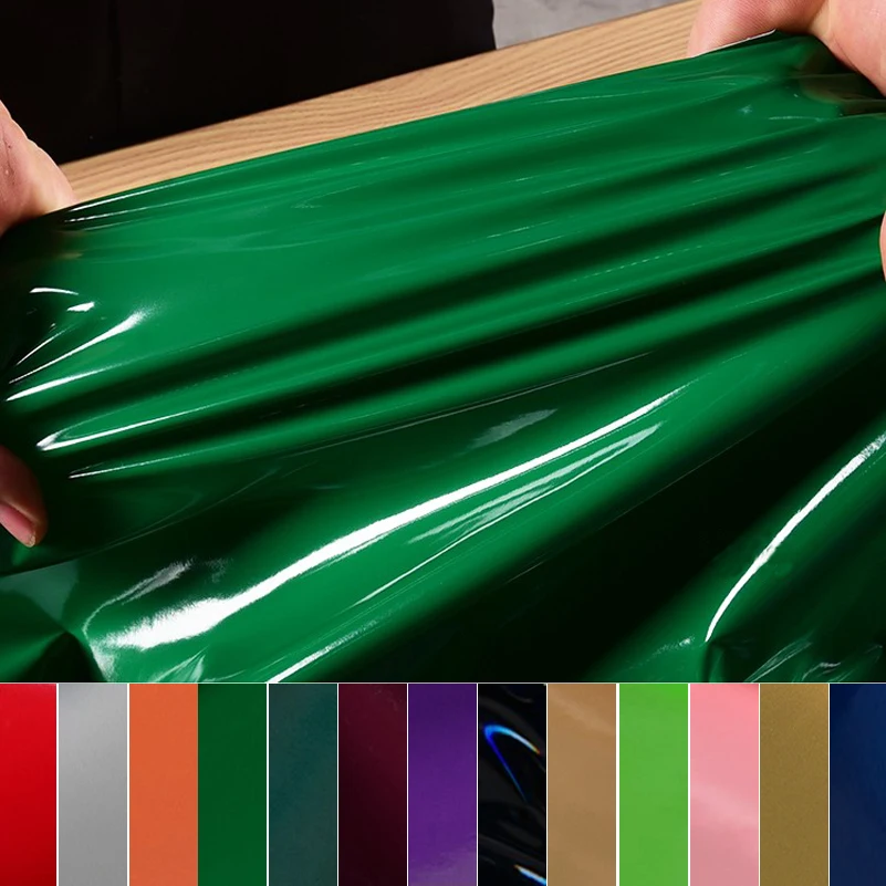 StretchStofSpiegelPuLeerSuperShinyZachteEnDelicateVoor