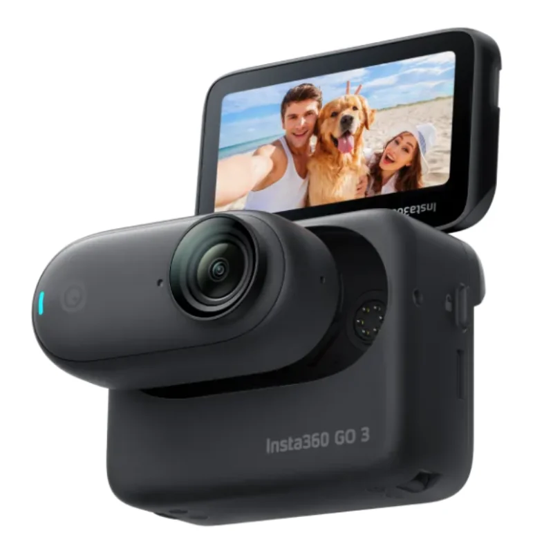 Insta360 GO 3 - Vlogging 카메라 및 액션 카메라, 크리에이터용, 플립 터치 스크린, 작고 가벼우며 휴대용