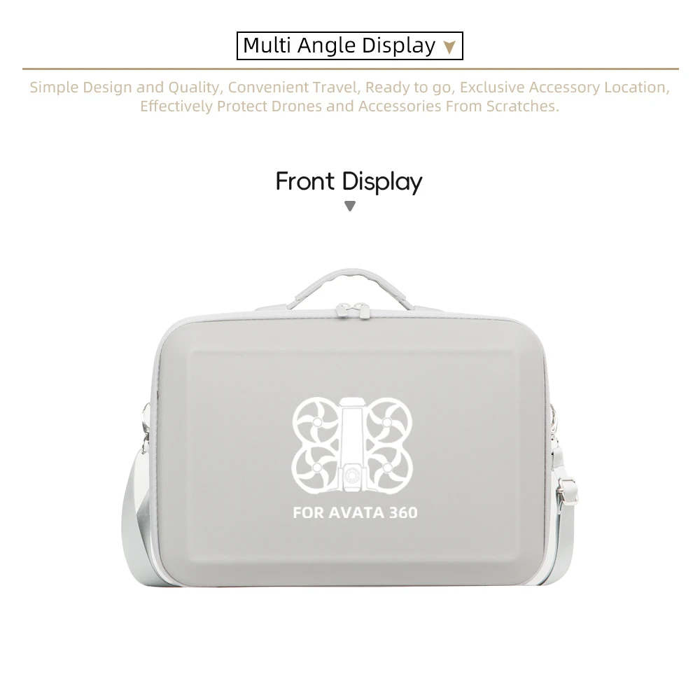 Étui de transport pour DJI Avata 360 RC2 - Sac de rangement protecteur
