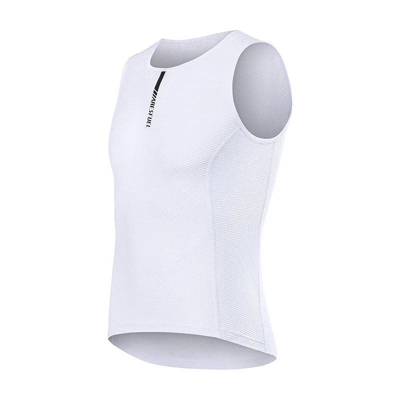 Cycling Underwear Cycling Vest Cycling Shirts ARESFUEL Men's Cycling Base layer sleeveless Road Bike Sweetshirt Quick Dry Bicycle Undershirt Cycling Sweat Wicking Vest 4033