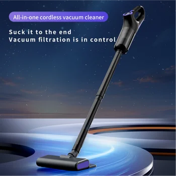 Portable Cordless Vacuum Cleaner 120W 15000PA Strong Suction USB Charging Handheld Vacuum for Household Use 1