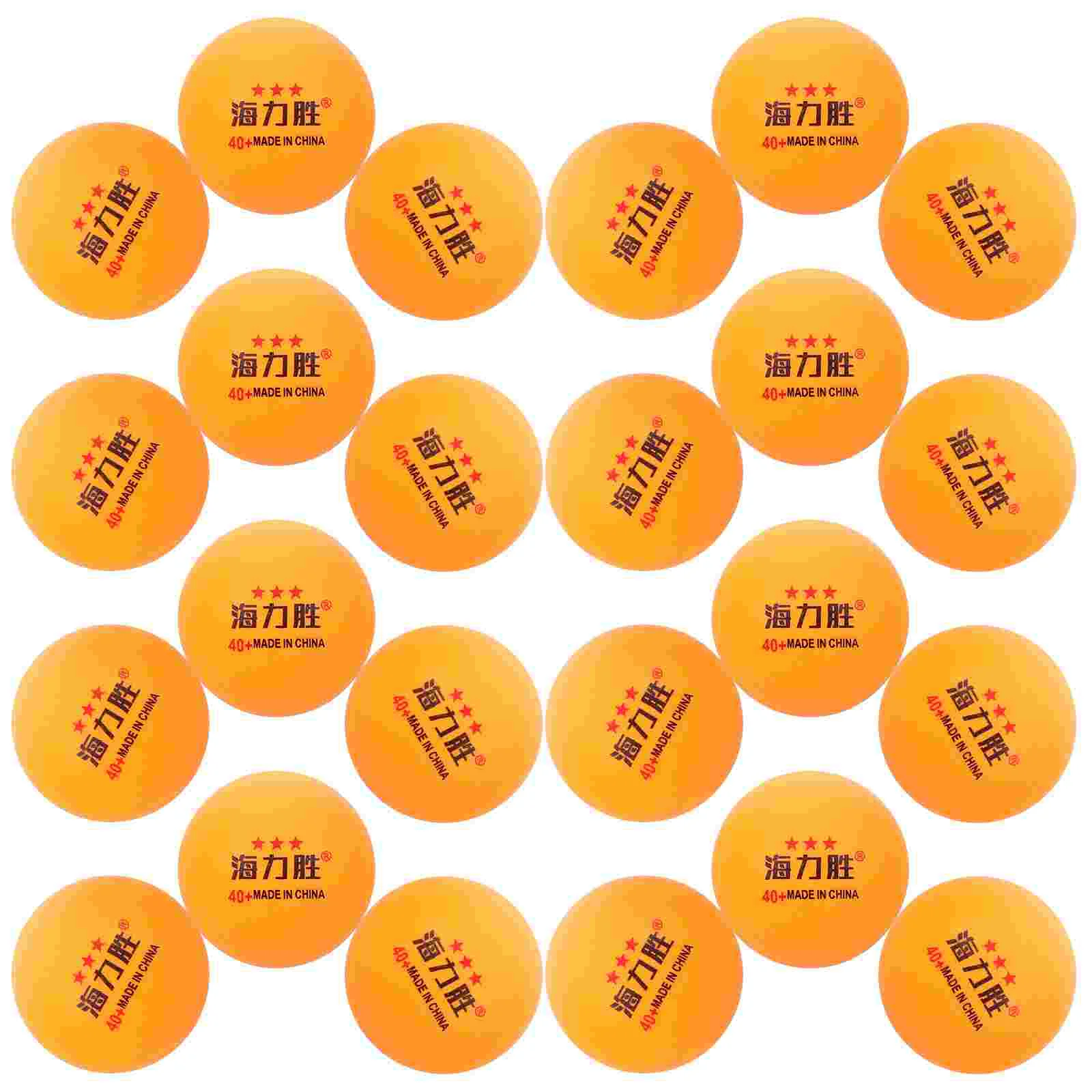 

50 Pcs Table Tennis Trainer Balls for Sports Interesting Game Small Competition Training Abs Child Round Pong