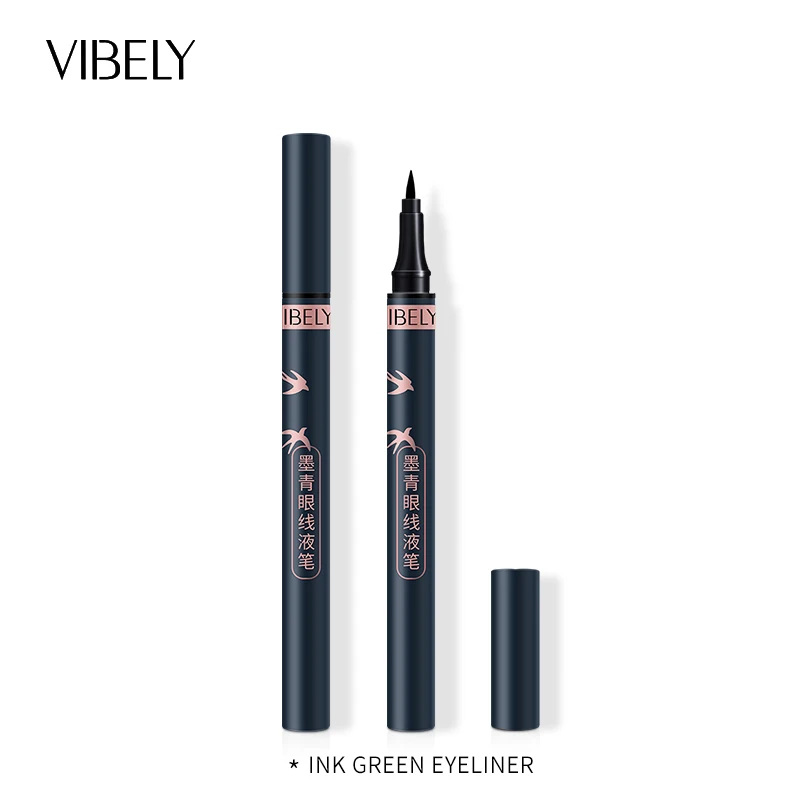 

Ink Blue Eyeliner Quick-drying Lasting Liquid Eyeliner Waterproof Sweat-proof Non-smudge Eyes Makeup Cosmetic Tool TSLM1