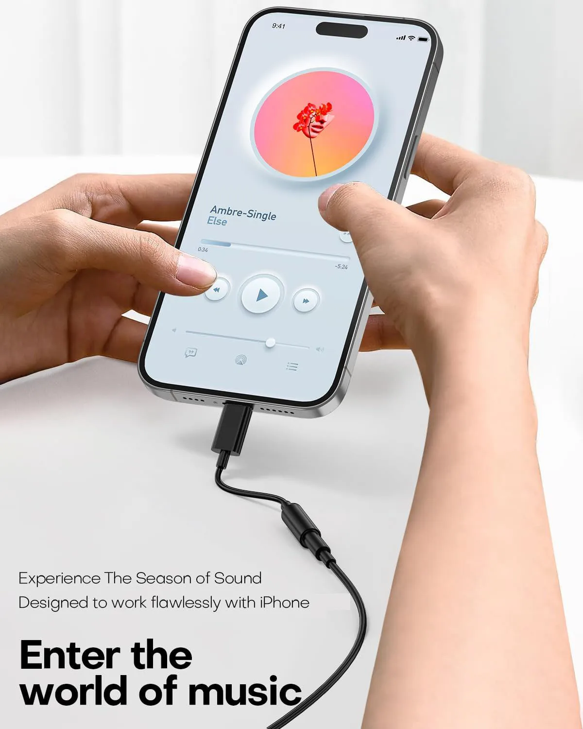 Premium USB Type-C to 3.5mm Audio Adapter Cable