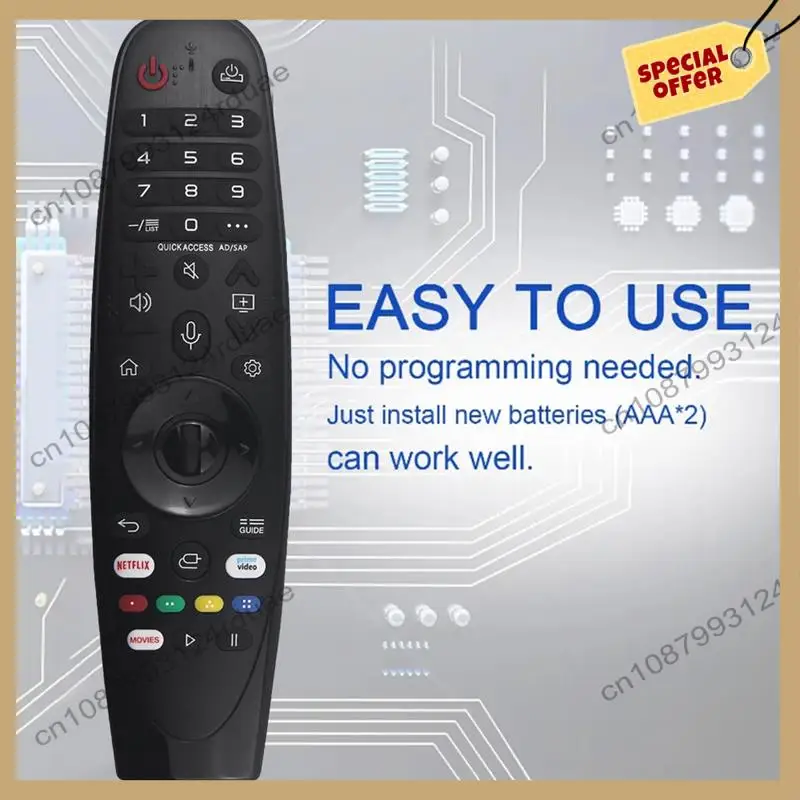 A75T 1 PCS BLAUPUNKT BA32H4142LEB 리모컨 용 리모컨 부품 액세서리 교체