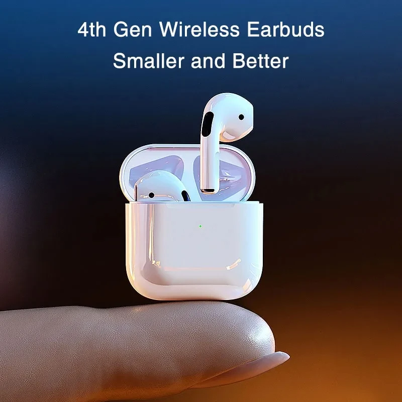 Original Pro 4 TWS Wireless Headphones Earphone Bluetooth-compatible 5.3 Waterproof Headset with Mic for Xiaomi iPhone Earbuds 6