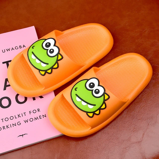 Baby Girls Slipper Cartoon Fish Sandals For Boys Cartoon Bathroom