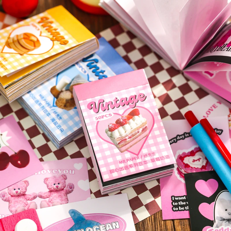 

8packs/LOT Sweetheart Escape series retro message paper sticker