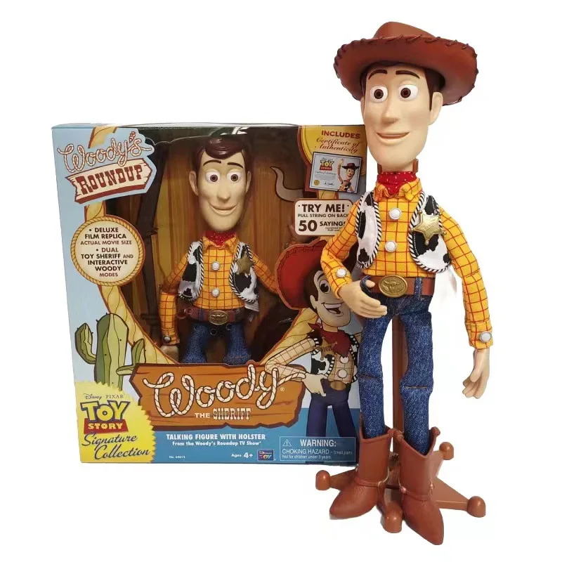 Original Disney Toy Story Action Woody Buzz Lightyear Jessie Collector's Edition Figures Toys