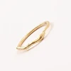 High End PVD Snake Shaped Gold Color Rng Stainless Steel Thin Ring for Women Waterproof Jewelry Party Gift 4