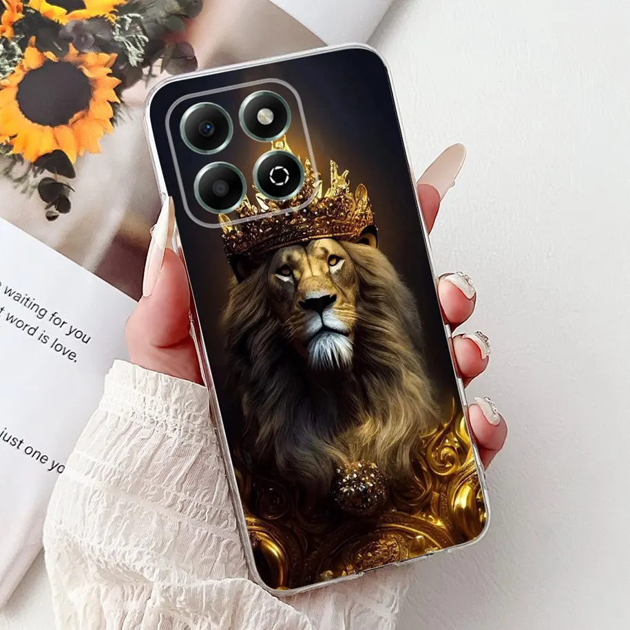 Cool Tiger Dragon Lion Spider Soft Silicone Protective Case