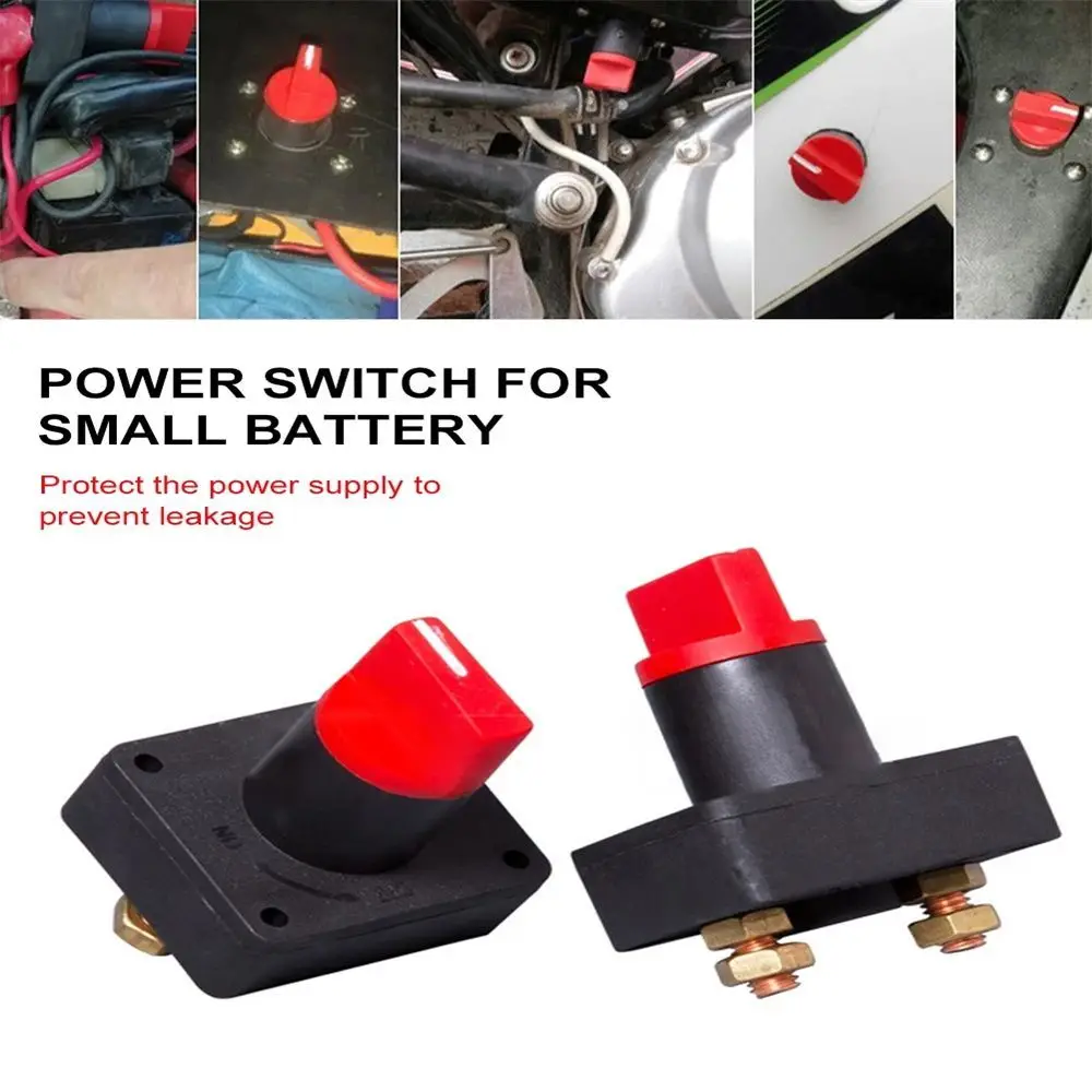 MagiDeal Universal Truck Marine Boat Car Battery Master Isolator Cut Off Switch 100A 
