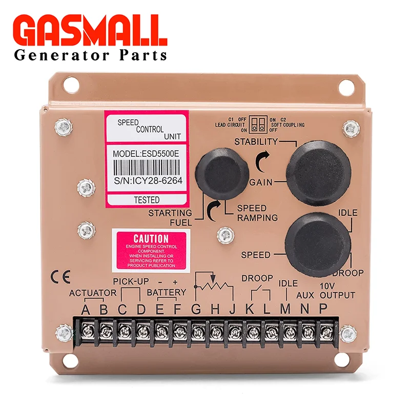 Modulo Regolatore Di Velocità Del Generatore Esd5500E Originale 5500E Regolatore Di Velocità Elettrico 12V 24V Dc Controllo Del Motore Parte Del Motor