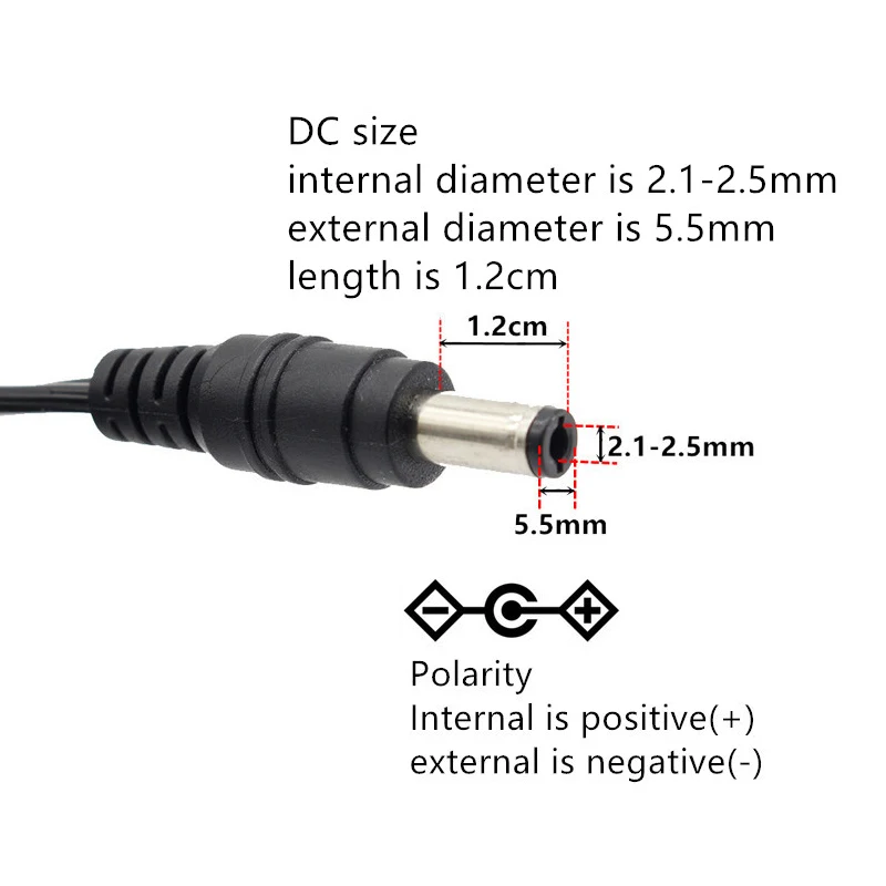 AC DC 14V 15V 16V 17V 18V 19V 20V 22V 24V 20 Volt Power Supply 12V 1.5A 17V 2A Adapter 5.5*2.5mm Terminals Connector Plug