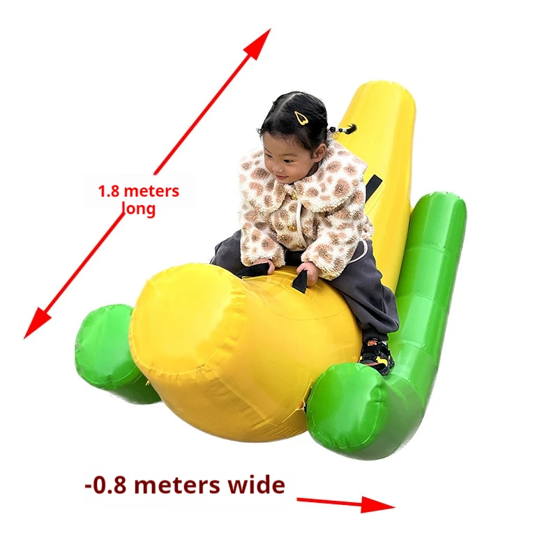 Children's Inflatable Floating Banana Seesaw
