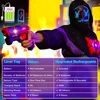 VATOS Laser Tag Guns x4 Sets Infrared Laser Tag Sets with Vest Rechargeable Shooting Game Toy Gift for Kids 6+ Years Old Adults 5