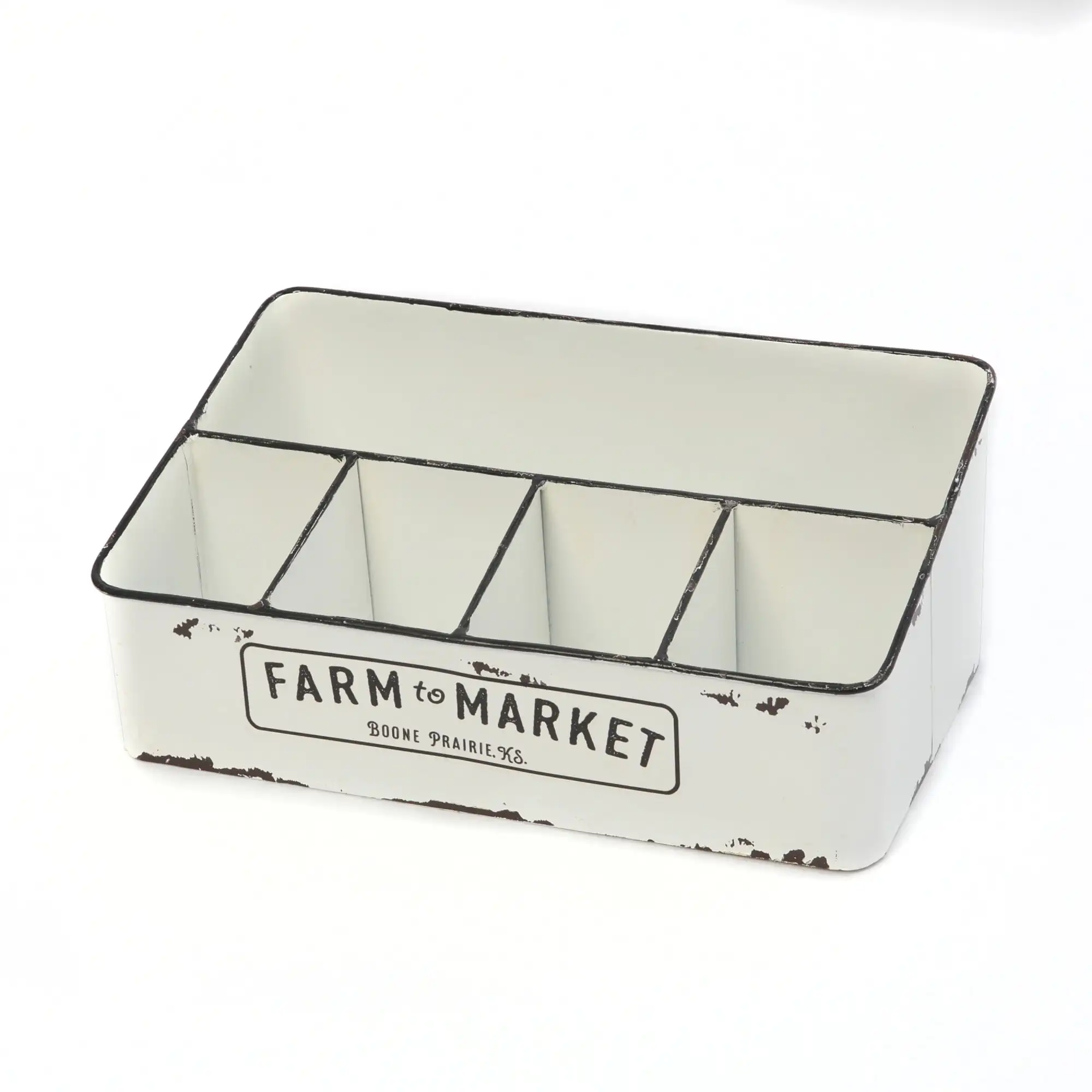 

Gerson 14.3''L Metal Container with 5 Compartments