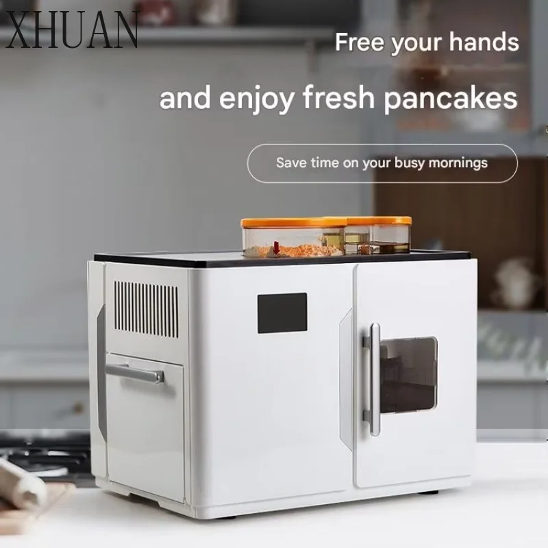 Robot Elettrico per Roti, Rotti, Ata, Chapati, Pane Piatto, Tortilla - Macchina Magica Completamente Automatica per la Preparazione di Roti e Chapati - immagine 2