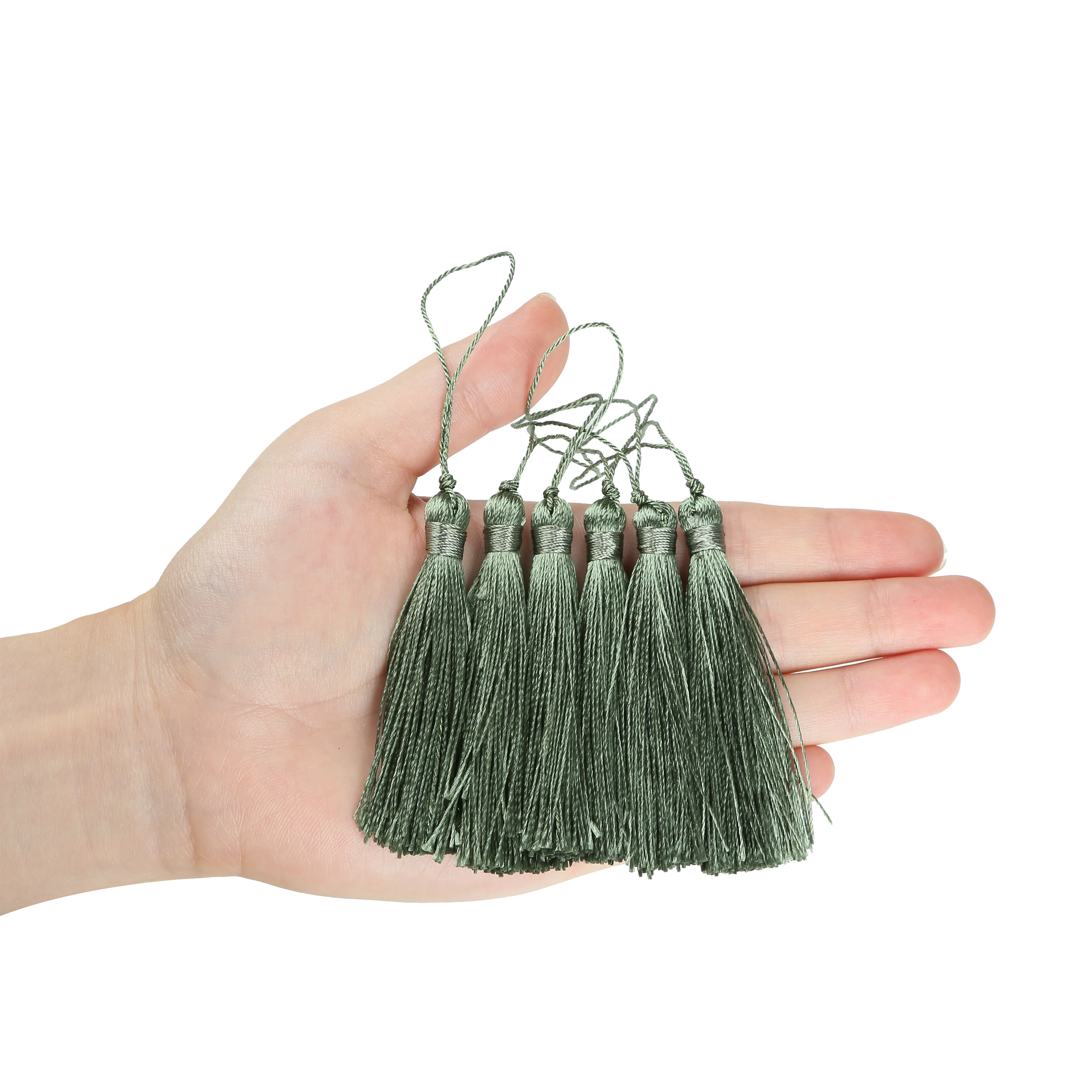 5-inch Tassel Key 10pcs 50pcs DIY Flower Decoration Bookmark Tassel Crafts Home Decoration Plush Shoulder Strap Keychain tassel fringe tassel decoration tassel accessories tassel trim mini tassels bookmark tassels silky floss tassels leather tassels fluorescent tassels