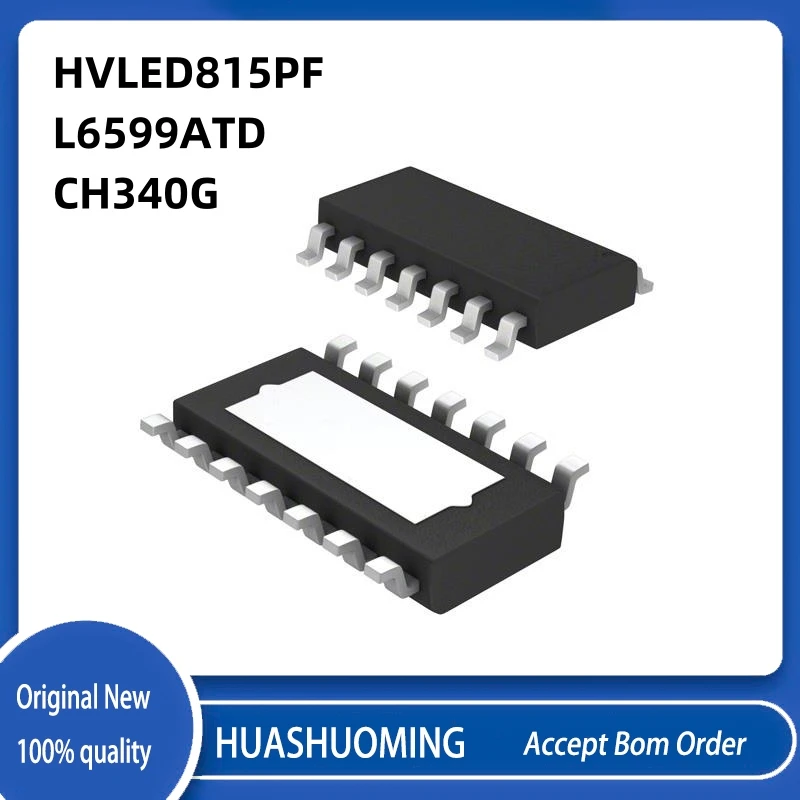 

20 шт./партия, новинка, HVLED815PF HVLED815 L6599AD L6599ATD L6599 CH340G CH340 340G sop-16
