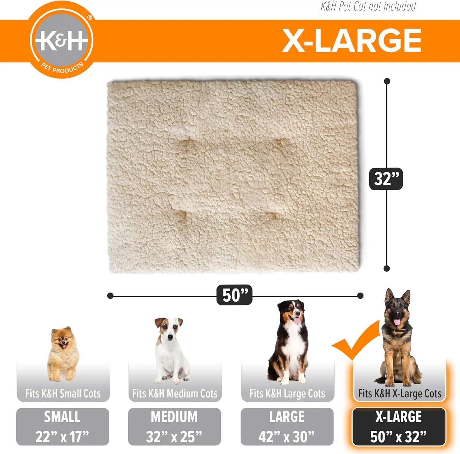 Dog cot pad image 4